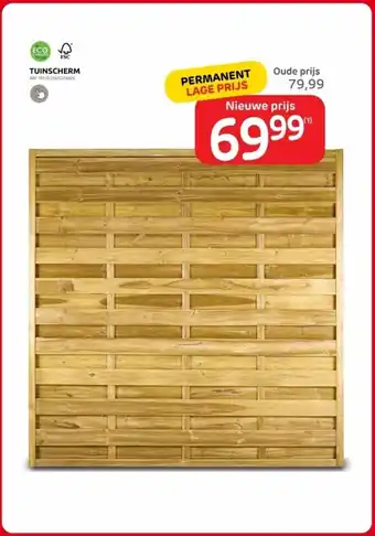 Brico TUINSCHERM aanbieding