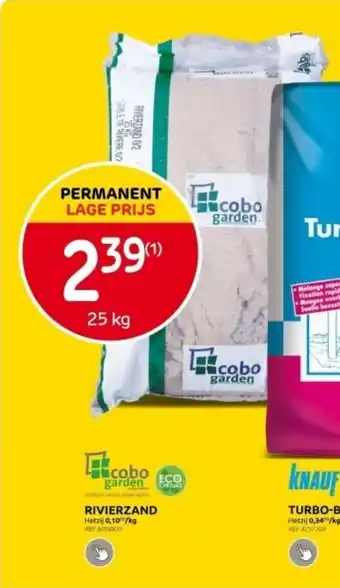 cobo garden RIVIERZAND 25kg