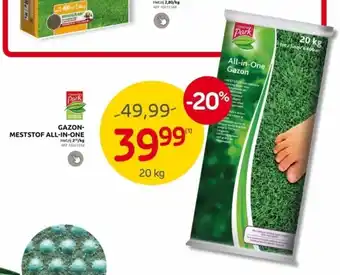 Brico GAZON MESTSTOF ALL-IN-ONE aanbieding