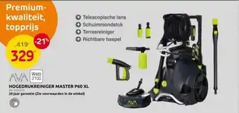 Brico HOGEDRUKREINIGER MASTER P60 XL aanbieding