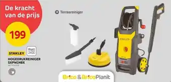 Brico STANLEY HOGEDRUKREINIGER SXPW24BX aanbieding