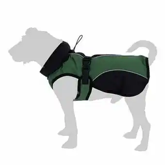 Zooplus ca. 70 cm ruglengte - Hondenjas Softshell Groen aanbieding