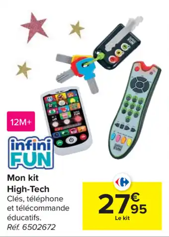 Carrefour Infini Fun Mon kit High-Tech aanbieding