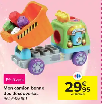 Carrefour Mon camion benne des decouvertes aanbieding
