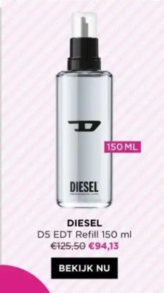 ICI PARIS XL DIESEL D5 EDT Refill 150 ml aanbieding