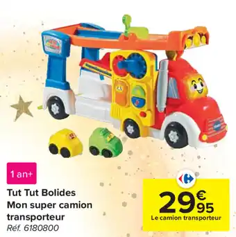 Tut Tut Bolides Mon super camion transporteur