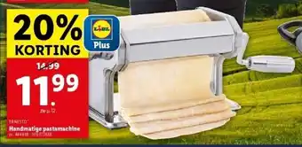 Handmatige pastamachine