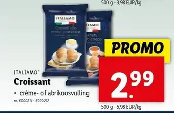 Lidl Croissant aanbieding