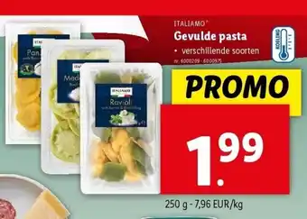 Lidl Gevulde pasta aanbieding