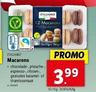 Lidl Macarons aanbieding