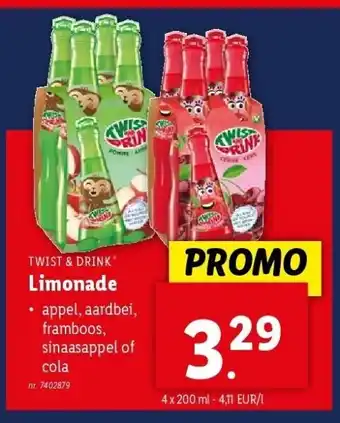 Lidl Limonade aanbieding