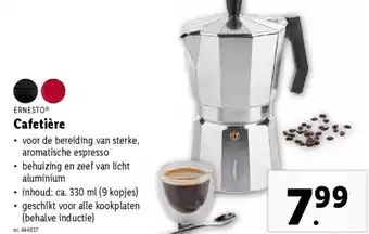 Lidl Cafetière aanbieding