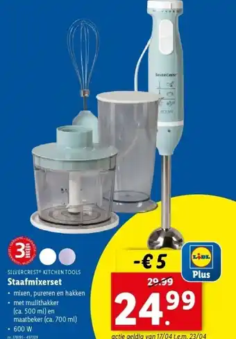 Lidl Staafmixerset aanbieding