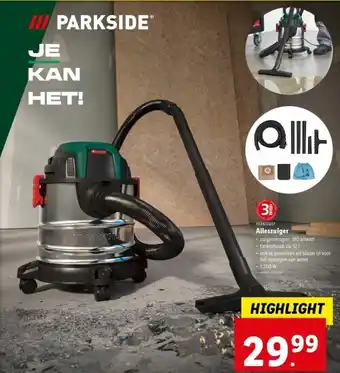 Lidl Alleszuiger aanbieding