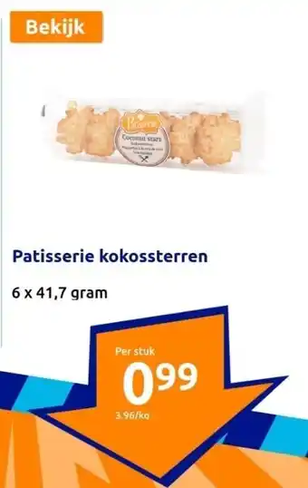 Action Patisserie kokossterren aanbieding