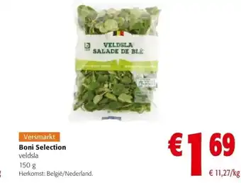 Colruyt Boni Selection veldsla 150 g aanbieding