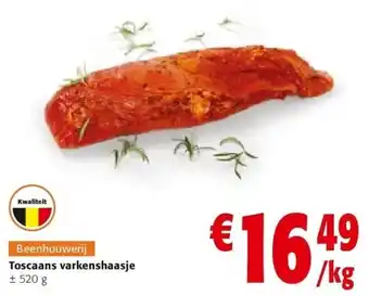 Colruyt Toscaans varkenshaasje aanbieding