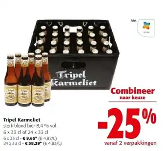 Colruyt Tripel Karmeliet aanbieding