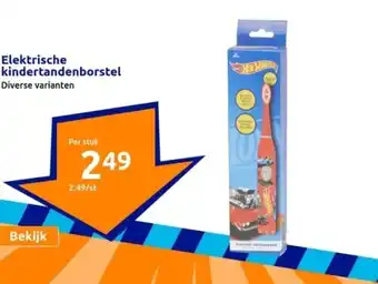 Action Elektrische kindertandenborstel aanbieding