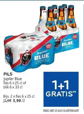 Alvo PILS Jupiler Blue fl es 6 x 25 cl aanbieding