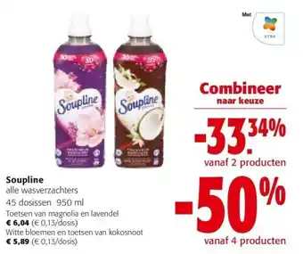 Colruyt Toetsen van magnolia en lavendel aanbieding