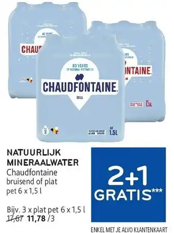 Alvo NATUURLIJK MINERAALWATER aanbieding