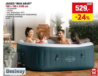 Hubo JACUZZI “IBIZA AIRJET” aanbieding