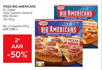 Alvo PIZZA BIG AMERICANS Dr. Oetker aanbieding