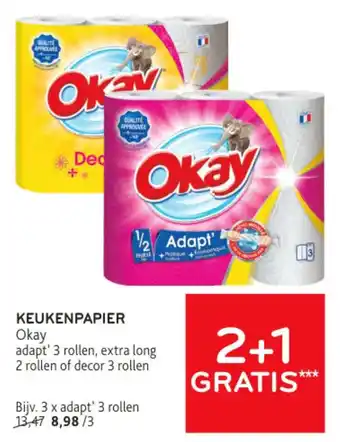 Alvo KEUKENPAPIER Okay aanbieding