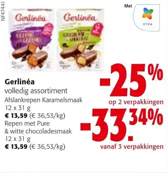 Colruyt Gerlinéa volledig assortiment aanbieding