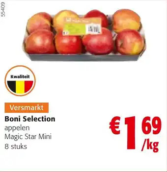 Colruyt Boni Selection Appelen Magic Star Mini 8 stuks aanbieding