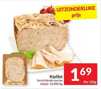 Intermarché Kipfilet 100g aanbieding