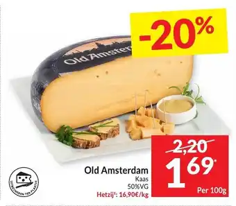 Intermarché Old Amsterdam Kaas 50%VG 100g aanbieding