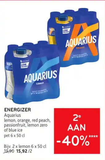 Alvo ENERGIZER Aquarius aanbieding