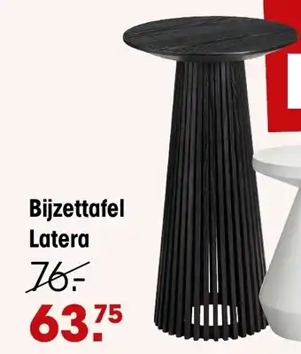 Kwantum Bijzettafel Latera aanbieding