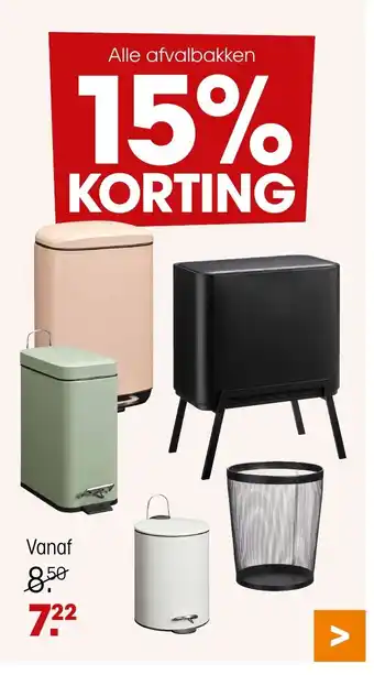 Kwantum Alle afvalbakken aanbieding