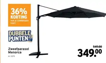 GAMMA Zweefparasol Menorca aanbieding