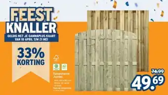 GAMMA Tuinscherm Jumbo aanbieding