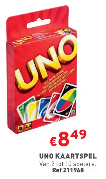 UNO KAARTSPEL Van 2 tot 10 spelers