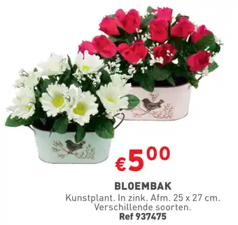 Trafic BLOEMBAK aanbieding