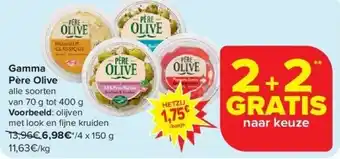 Carrefour Gamma Père Olive aanbieding