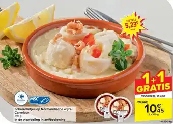Carrefour Scharrolletjes op Normandische wijze Carrefour aanbieding