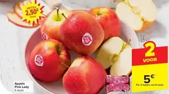 Carrefour Appels Pink Lady aanbieding