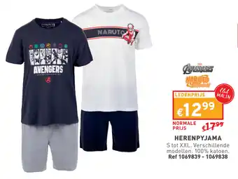 Trafic HERENPYJAMA S tot XXL aanbieding