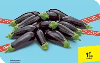 Carrefour Aubergines aanbieding