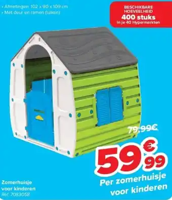 Carrefour Zomerhuisje voor kinderen Ref. 7083058 aanbieding