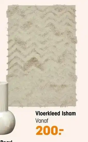 Kwantum Vloerkleed Isham aanbieding