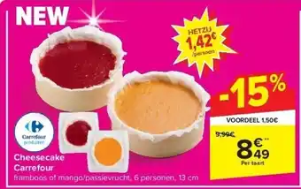 Carrefour Cheesecake Carrefour aanbieding