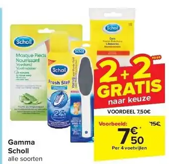 Carrefour Gamma Scholl aanbieding