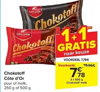 Carrefour Chokoto Côte d’Or aanbieding